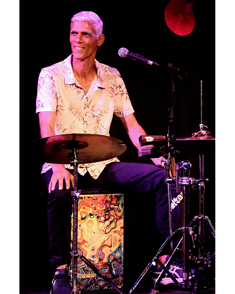 Edilson Morais no palco